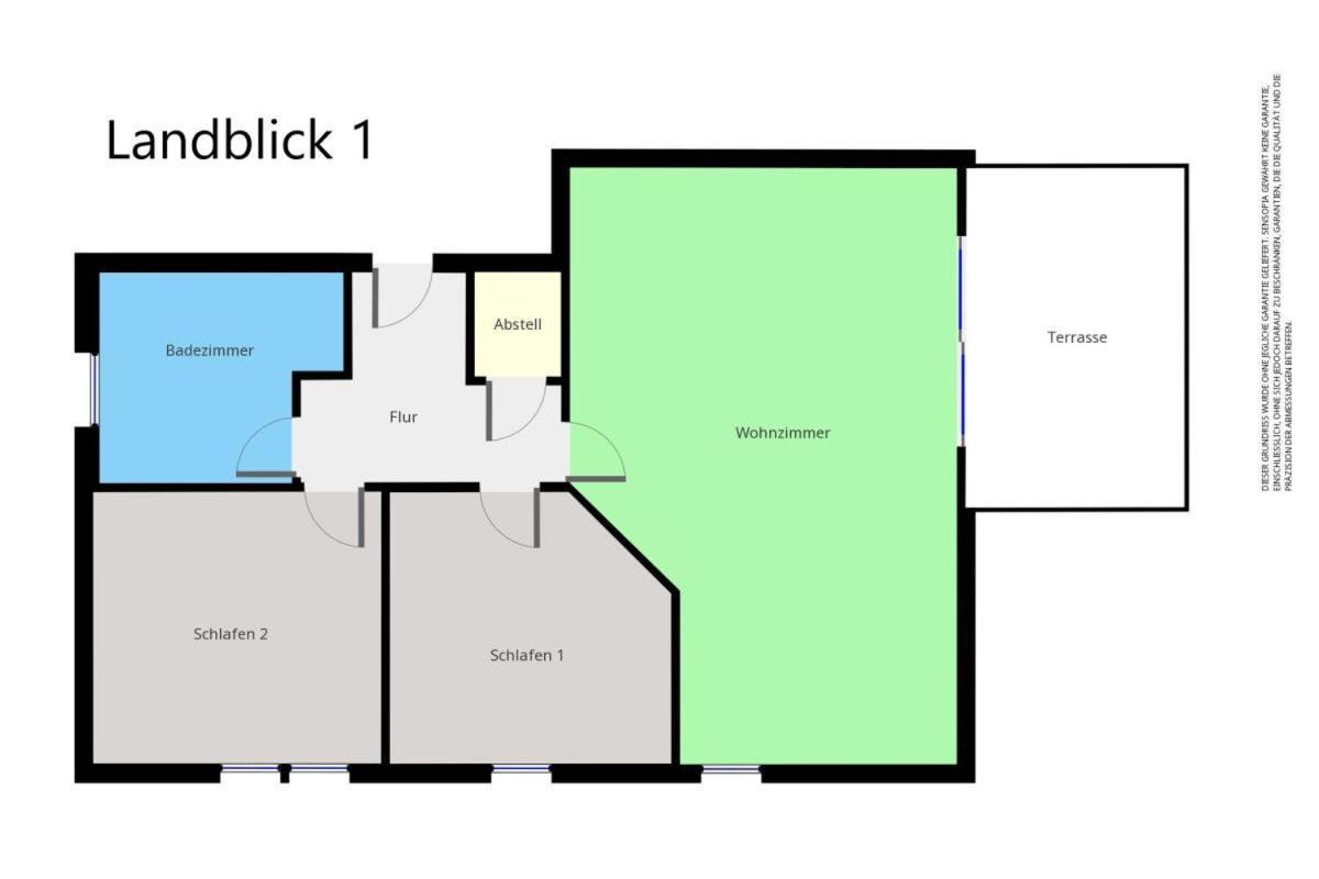 Landblick 1 - Luxusferienwohnung Fuer 4 Personen نورديش المظهر الخارجي الصورة